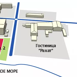 Продаются 2 земельных участка в г.Актау,  1 микрорайон,  прибрежная зона