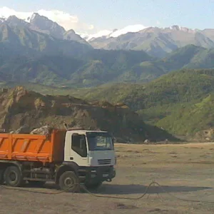 Доставка щебня,  камня,  песка и др. по Алматы и области