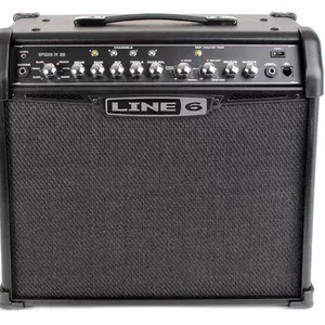  LINE6 SPIDER IV 30 (30 ватт),  в комплекте футсвич