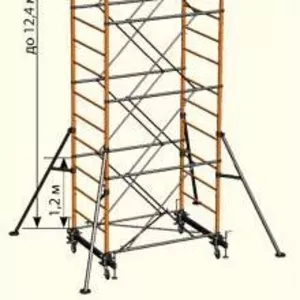 Строительные леса,  вышка туры