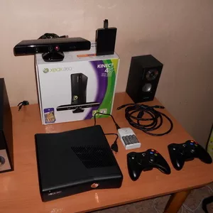 продам xbox360 прошитый freeBoot Kinect, 1 tb hdd, 170 игр, 2 джойстика 