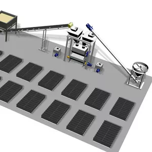 Автоматизированная линия по производству пенобетонных блоков Robus