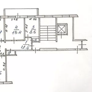 3-комнатная квартира