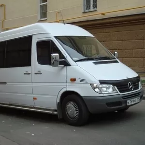 Услуги микроавтобуса Mersedes Sprinter