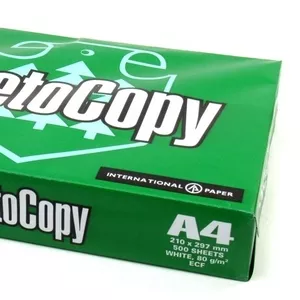 Бумага А4 SVETOCOPY 500тг. пачка