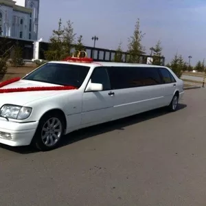 Прокат лимузина MB S-class W140 и MB G-class G63 AMG в Астане. 