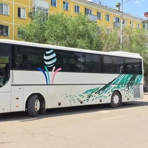 Аренда автобуса в Астане.Паасажирские перевозки по городу и межгород.