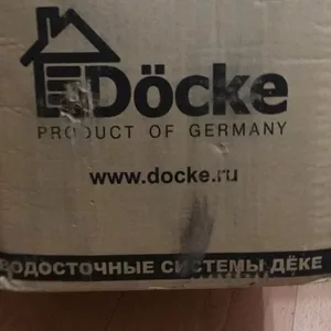 Водосточная система Docke новые желоба 