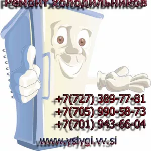      ремонт холодильников на дому с выездом по городу Алматы и облости