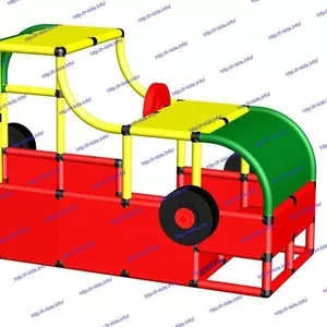 R-KIDS: Детский/игровой комплекс из конструктора “Машина” KMM-002