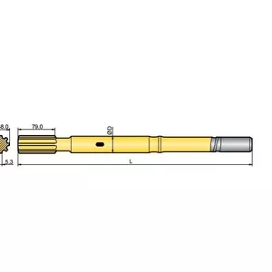 Хвостовик аналог Atlas Copco COP 1132