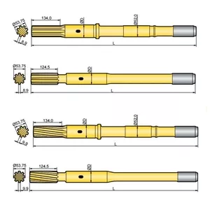 Хвостовик аналог Atlas Copco COP 2150,  COP 2150EX,  COP 2550,  COP 2550EX