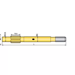 Хвостовик аналог Furukawa HD 190