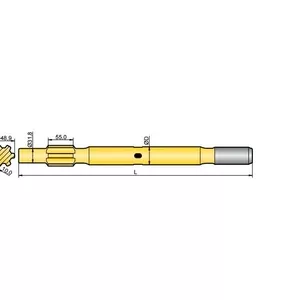 Хвостовик аналог Furukawa HD 90