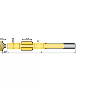 Хвостовик аналог Furukawa PD 200