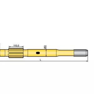 Хвостовик аналог Ingersoll  YH 110 V,  YH 135