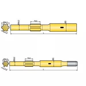 Хвостовик аналог Krupp HB 101