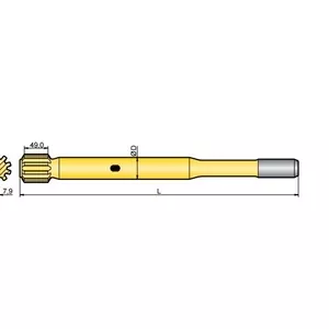 Хвостовик аналог Sandvik/Tamrock  HLX 5,  HFX 5