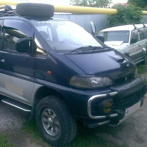 Услуги Mitsubishi Delica 4 wd 7 п. м. + прицеп