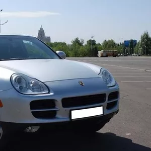 Porsche Cayenne S  2004, 4.5л, серебро, кожа