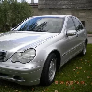 Mercedes C200 kompresor,   бензин,  2002